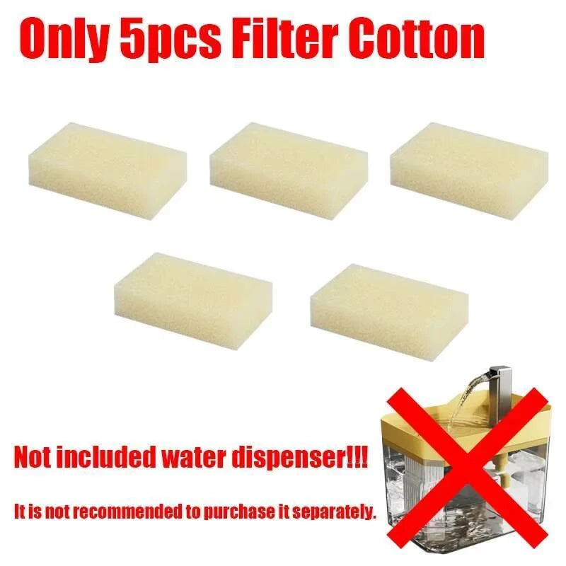 Cat Water Fountain Auto Filter Transparent  Drinker USB Anti-Dry Burning Recirculate Filtering Water Dispenser with Pump