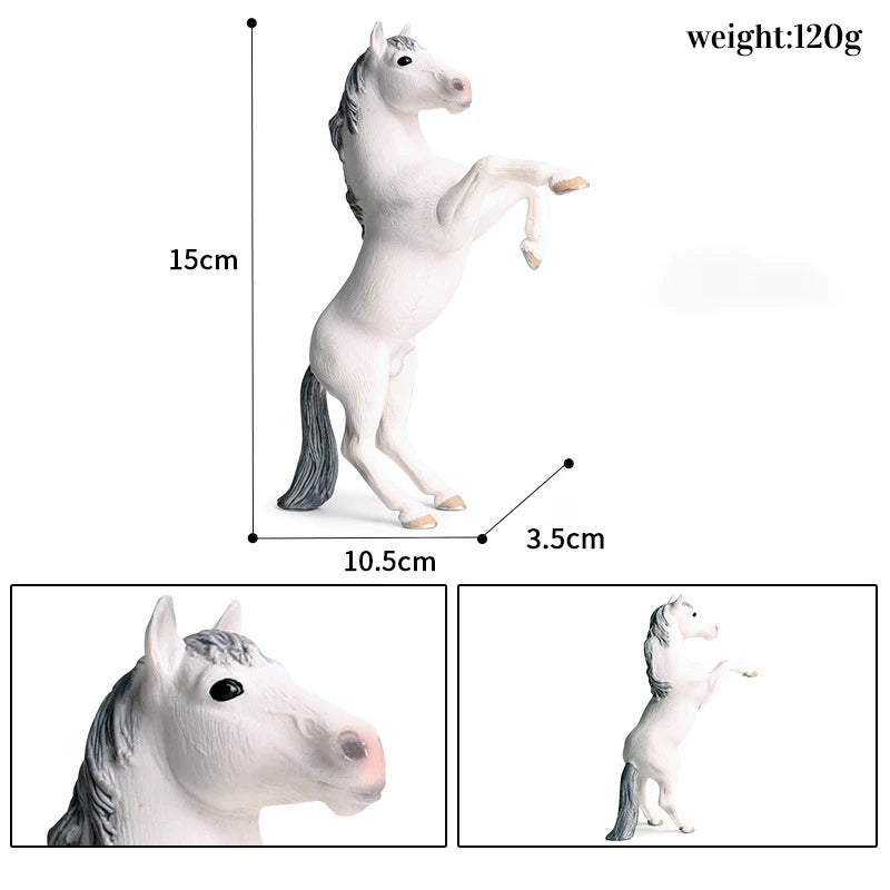Miniature Horse Cowboy Stud Farm Stable Horseman Action Figures Animal Model Appaloosa Harvard Hannover Clydesdale Quarter Horse and more