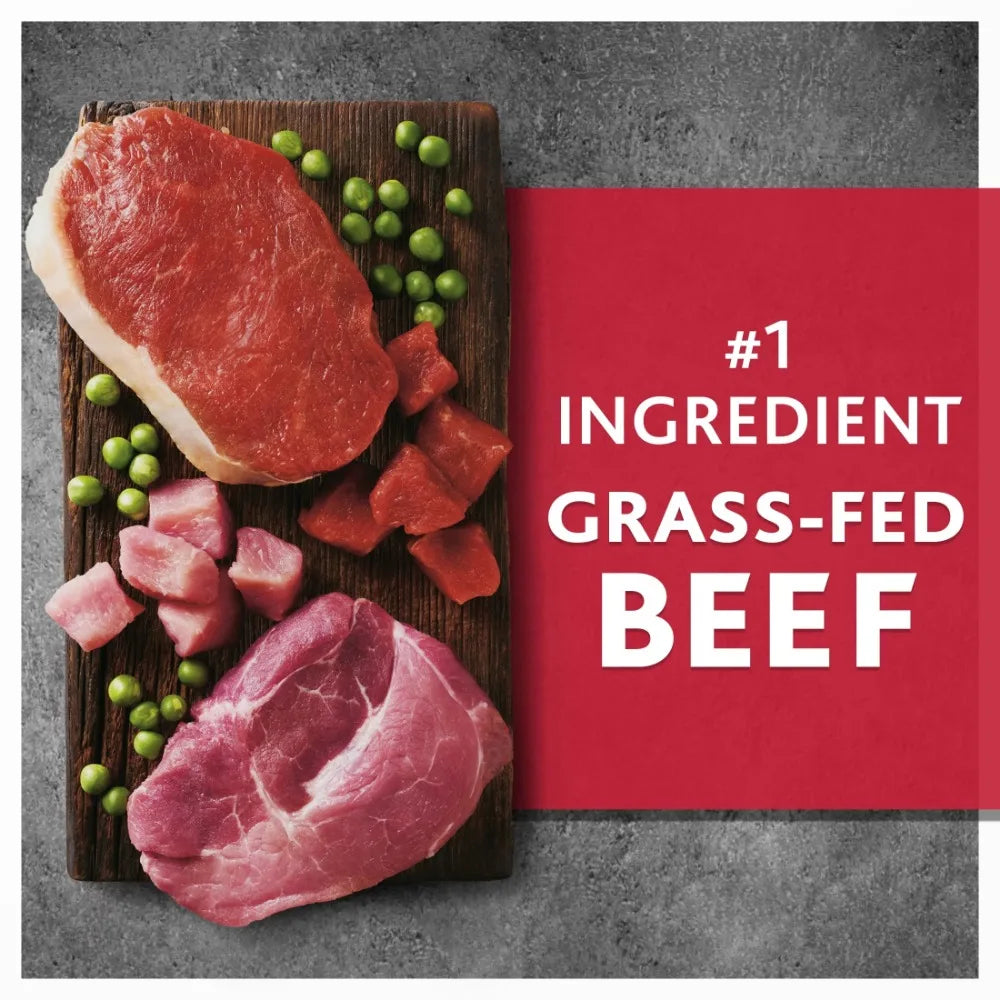 Dry Dog Food Wild & Free Beef & Wild Boar Recipe Dry Dog Food 24 Lbs Grain-Free Feed  Dogs Snacks Supplies Pet Products