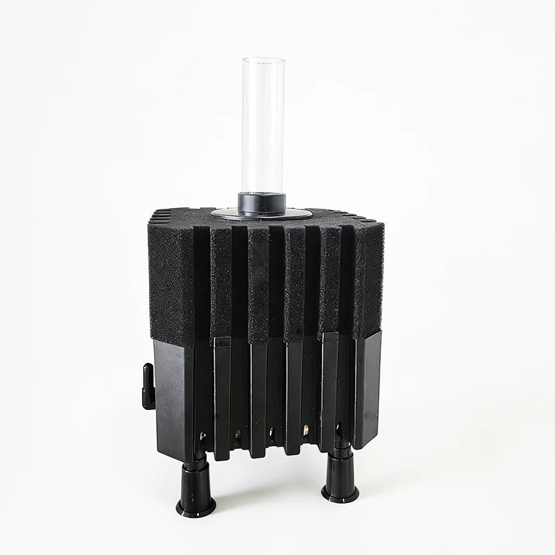 Big Aquarium Sponge Filter For Fish Tank Air Pump Skimmer Biochemical Sponge Filter With Media Ball Aquarium Bio Filter