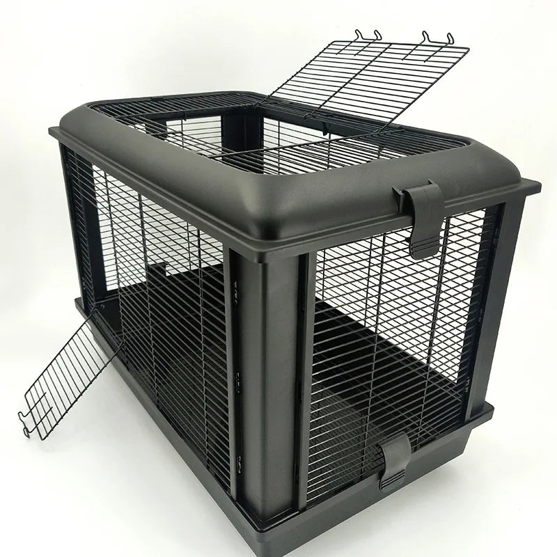 Pet Cage Hamster Cages 60cm Base Heightening Bear Oversized Acrylic Transparent Ornamental Hamsters Supplies