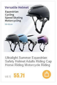 Ultralight Summer Equestrian Safety Helmet Adults Riding Cap Horse Riding Protective Helmet  58-62