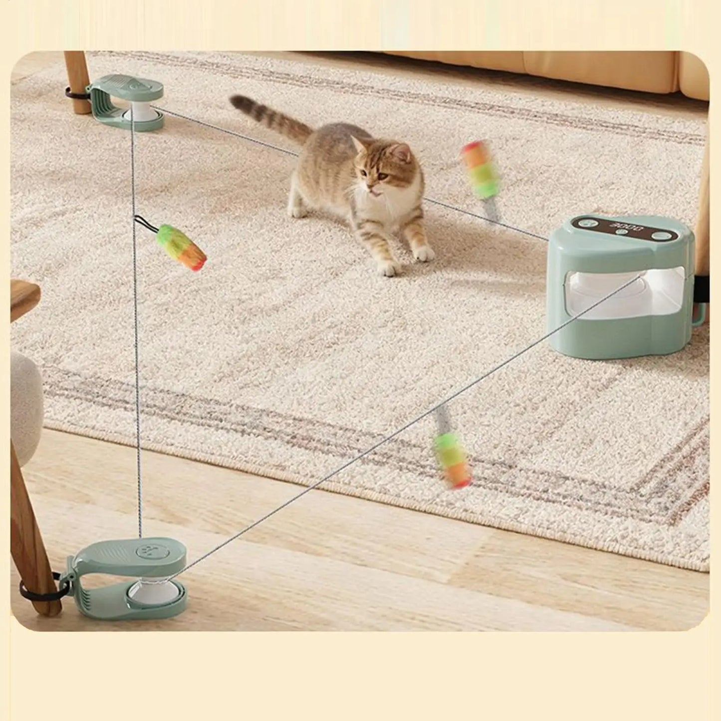 Automatic Cat Treadmill With Remote Control Speed Adjustable Electric Interactive Cat Toy Moving Cat Thrilling chasing toys