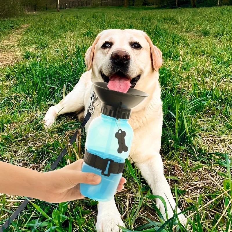 Dog Water Bottle, Portable Travel Water Bottle Dispenser For Dogs - Cats & Kitten Puppies Outdoor Travel Water Bottle Bowl,