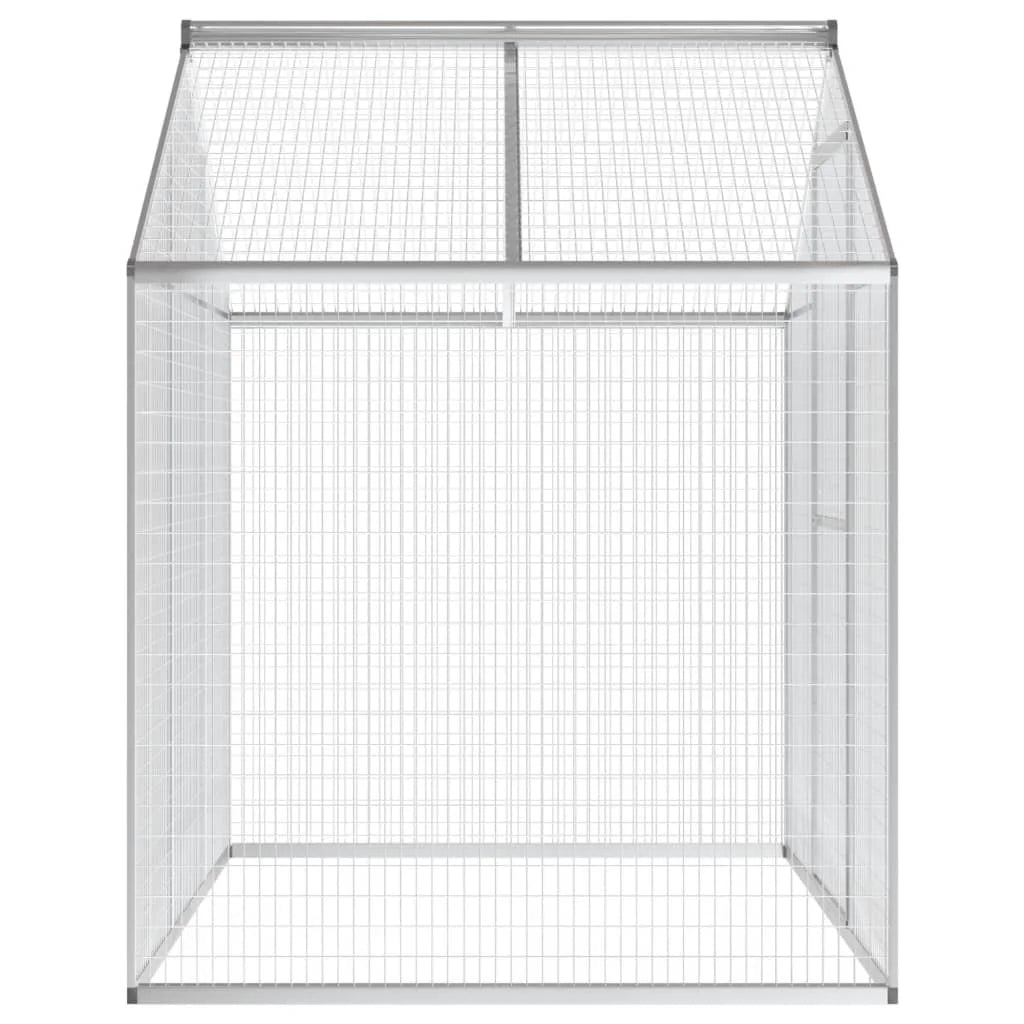 Outdoor aluminum aviary versatile bird home aluminum construction easy assembly  178x242x192 cm / 178x122x194 cm