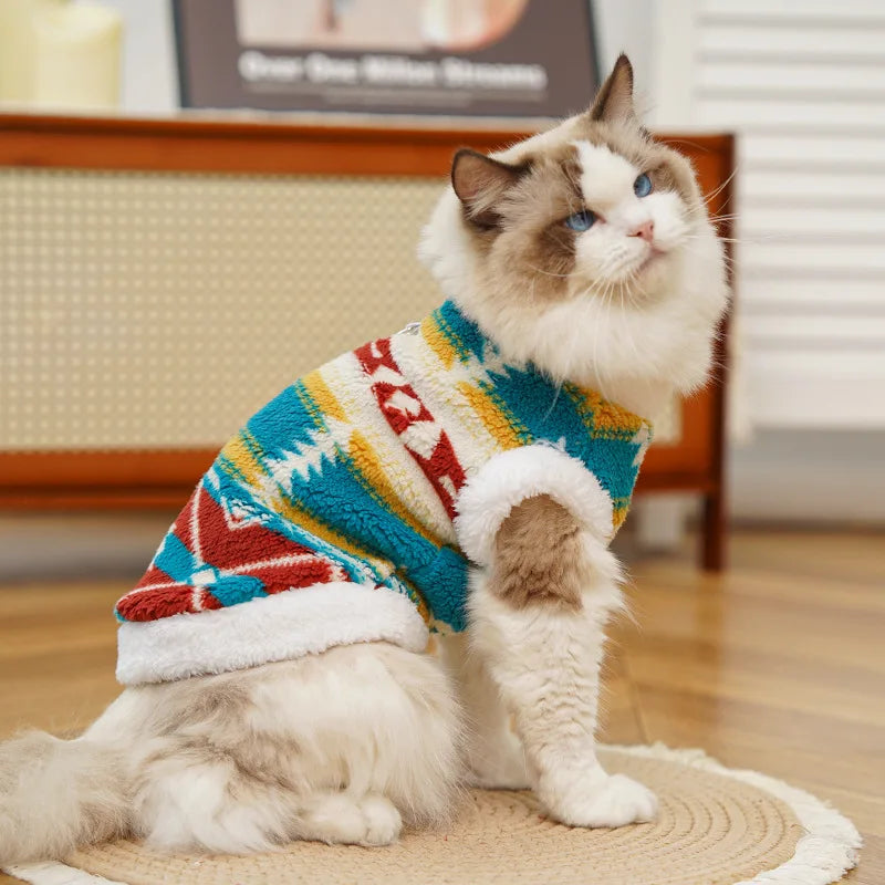 Big Dog Clothes Winter Fleece Clothing for Small Medium Large Dogs Soft Puppy Sweatshirt Warm Two-Legged Pets Clothing and Cats
