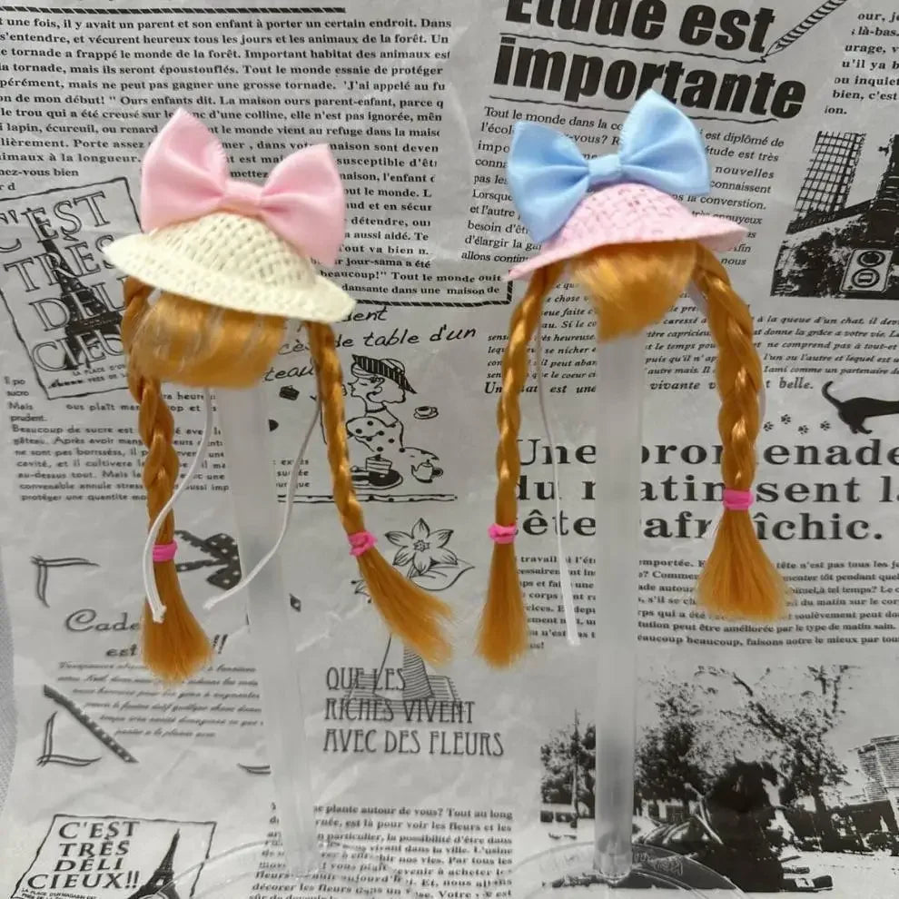 Small Pet Bird Hand Woven Headband Hat Peony Parrot Pet Hair Accessory Headband Adjustable Bird Toy Accessories Pet Supplies