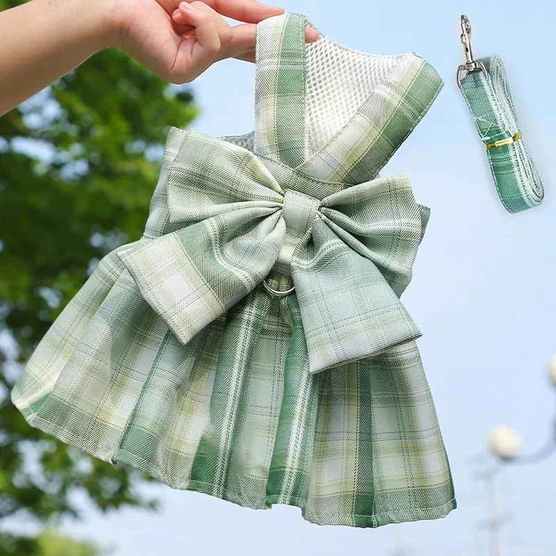 Rabbit Traction Rope Adult Lop-eared Bunny Outing Tools Bunny Walking Accessories College Style Photo Clothes Small Pet Supplies