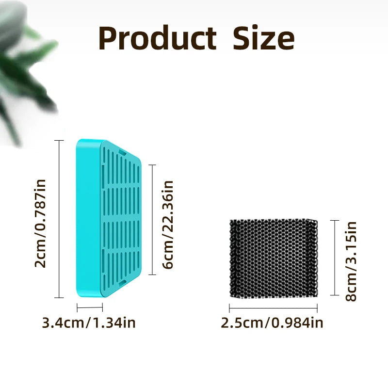 ROJECO Replaceable Water Fountain Filter For 2.2L Wireless Cat Water Fountain Filters Pet Water Purifier Filter Cat Accessories