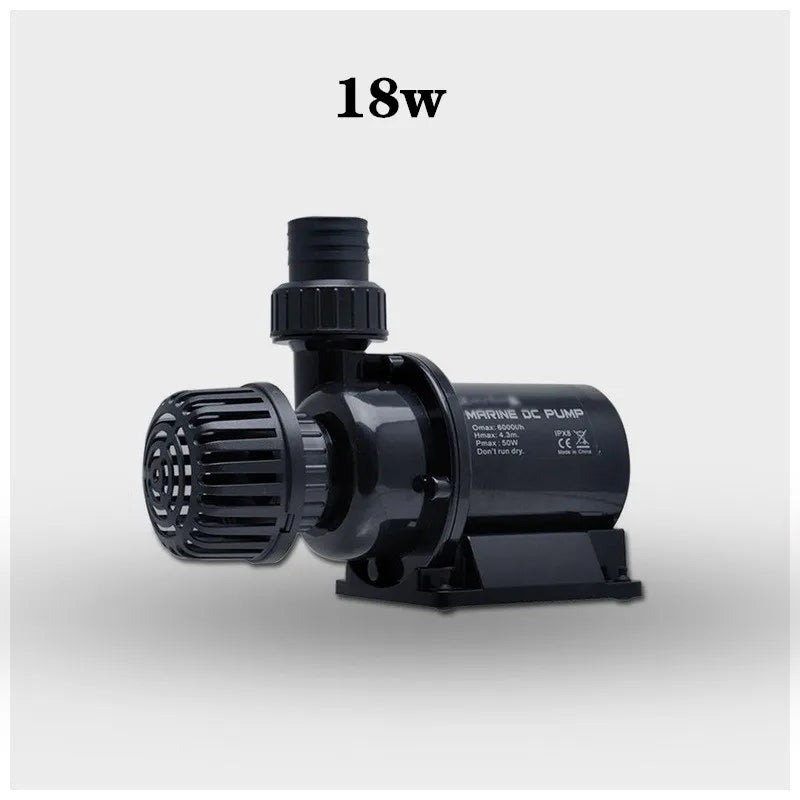 Aquarium 2500L/H 2.5m DC Water Circulation Frequency Conversion Water Pump Fish Tank Filter Submersible Fountain Pump