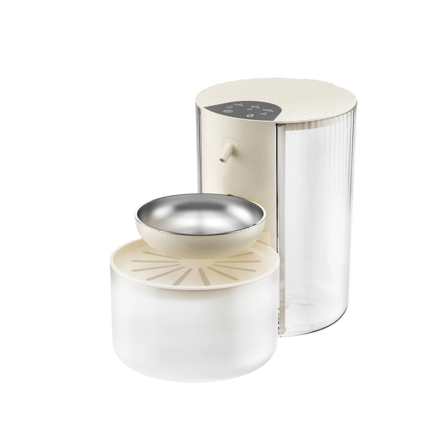 Large capacity 3L Pouring Cat Water Dispenser Smart Tilt Design Pet Water Fountain Separate Clean & Dirty Water For Cats Dogs