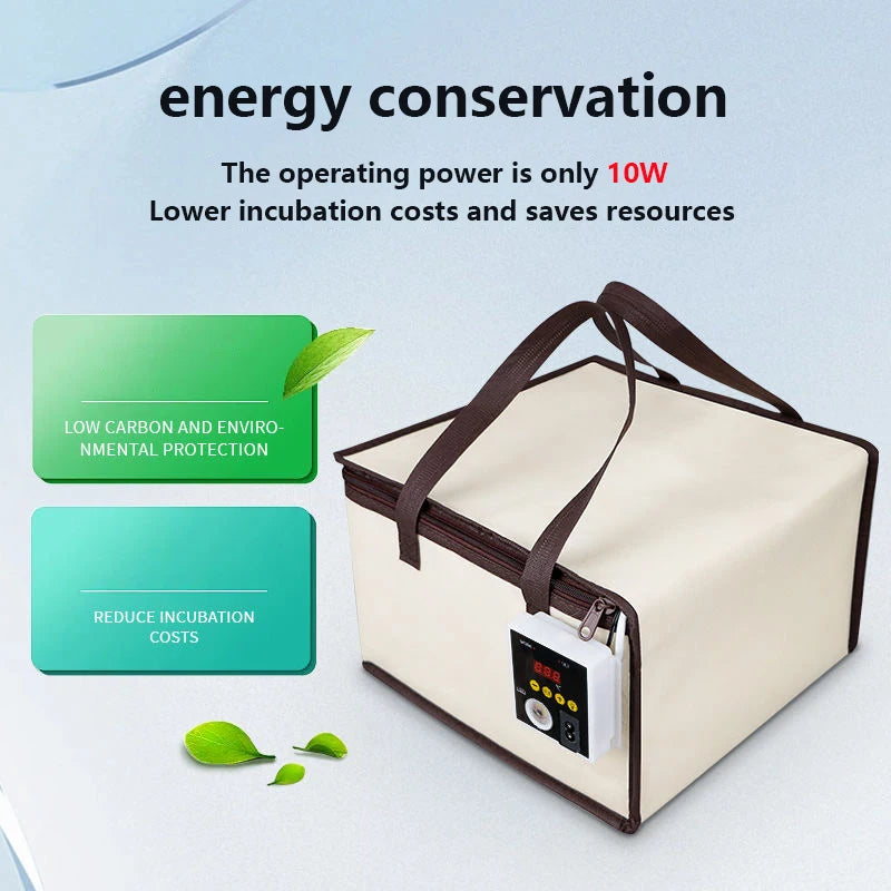 10 egg USB Egg Incubator with Thermostatic Incubator Manual Turnover Poultry Incubator Bionic Waterbed and Incubator