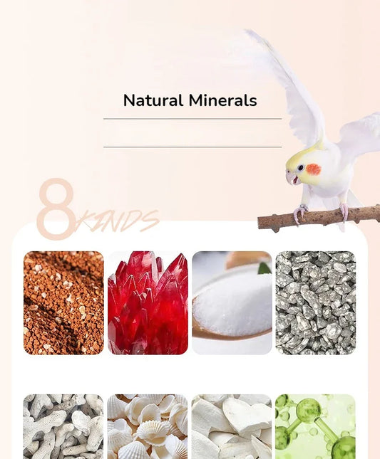 450ML High Calcium Mineralized Health Grit for Birds  High Mineral Content