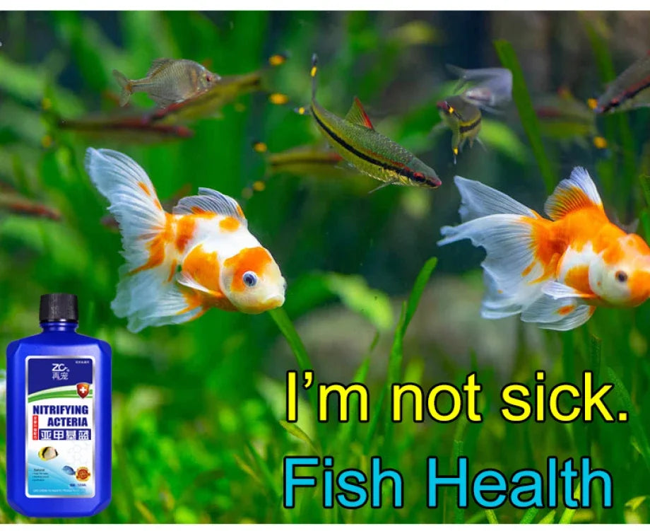 535ml Fish Tank Water Purifier Clear Nitrifying Bacteria Digestion Liquid Aquarium Fish Farming Supplies Fishbowl Water Treatment