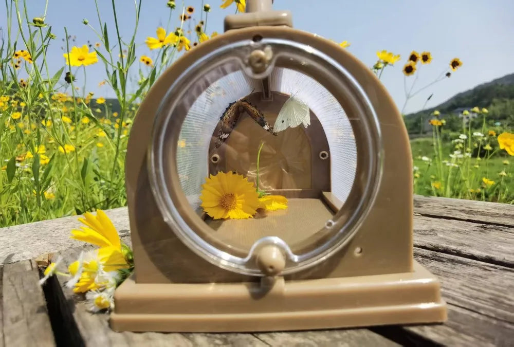 Summer Bird Cage Parrot Transfer Large Space Portable Parrot Carrying Cage Breathable Insect Observation Cages Bird Accessories