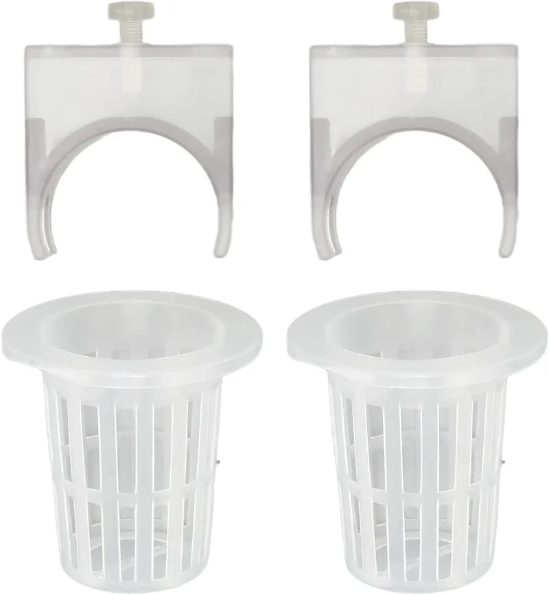 Aquatic Plant Hanging Holder Adjustable Fish Tank Planter Cups with Hole Aquarium Planter Cups for Aquascape Decoration