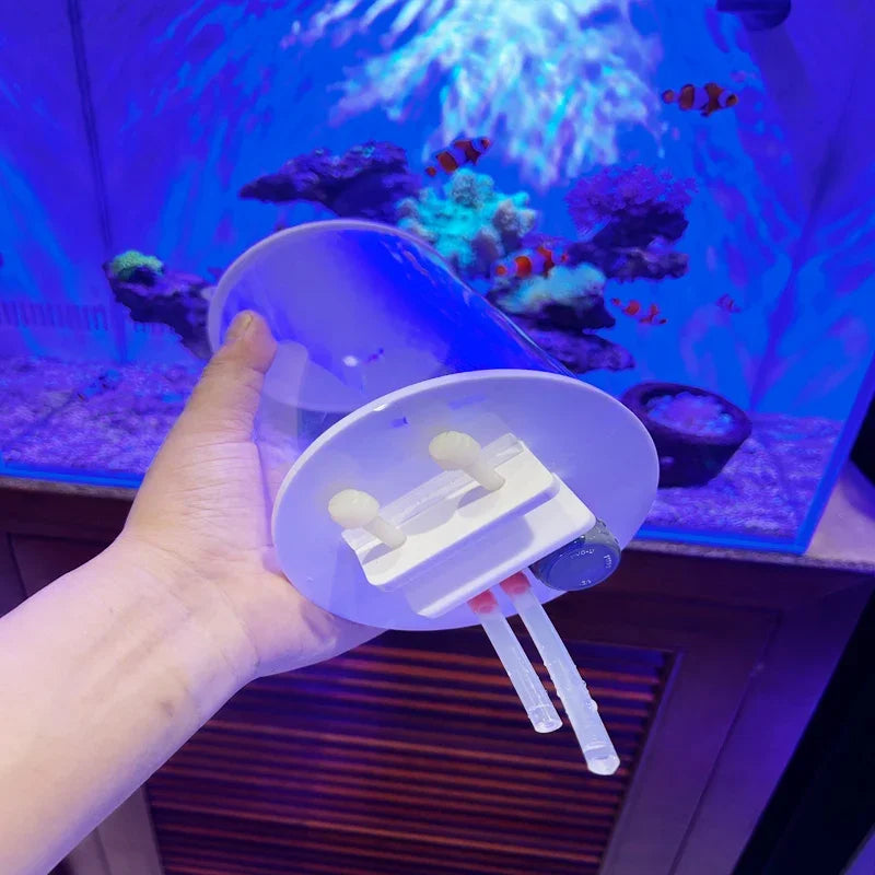 2L 4L fish tank automatic water replenisher back filter sea water tank grass tank water replenishment bucket automatic