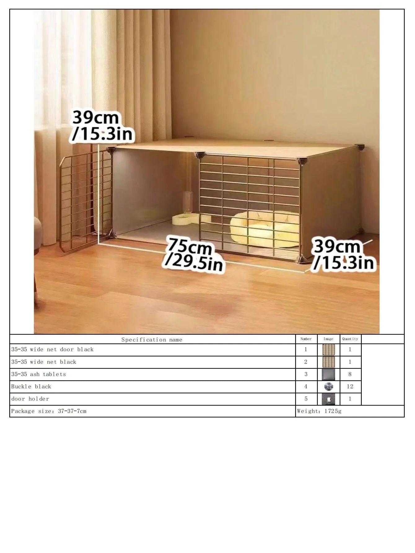 Cat Cage, Household Indoor Small Apartment, Cat Villa, Cat House, Cat Nest, Integrated Does Not Occupy an Area