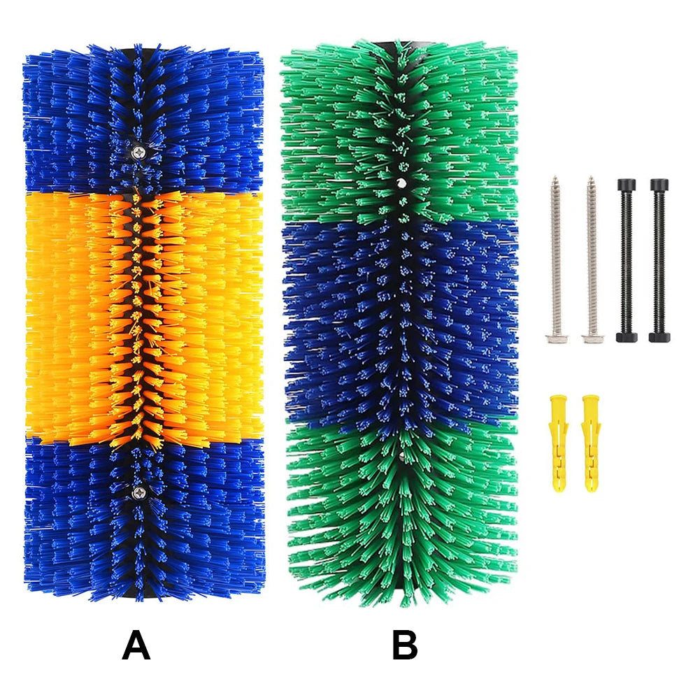 Massage Grooming Brush Relieve Itching on The Back of Livestock Cow Brush Livestock Scratching Brush for Horse Cattle Sheep