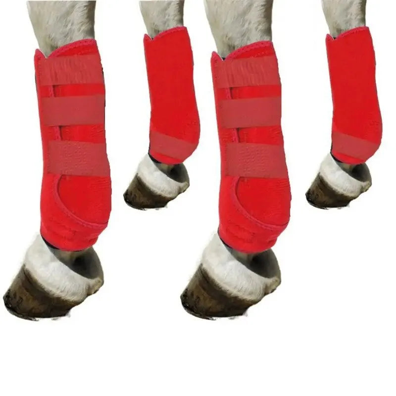 Horse leg protection against bump and scratch driving material horse gaiters Professional racing equipment Horse protective gear