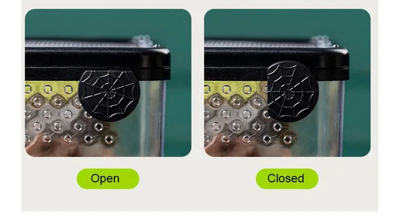 Transparent Reptile Pet Breeding Box Crawling Pet Feeding Box Lizard Silkworm Scorpion Beetle Insect Box Pet House Acrylic Cage