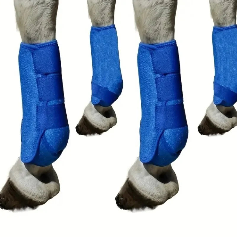 Horse leg protection against bump and scratch driving material horse gaiters Professional racing equipment Horse protective gear
