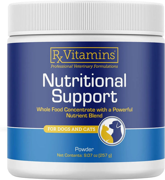 Nutritional Support - Omega 3 for Dogs and Cats - Biotin for Dogs, Vitamin E for Dogs, and Kelp Powder for Dogs
