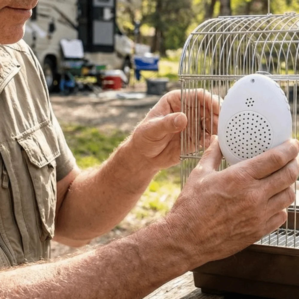 Recording Bird Learning Machine Interactive Timer-Controlled Speech Training Machine Playback Multi Segment Audio Source