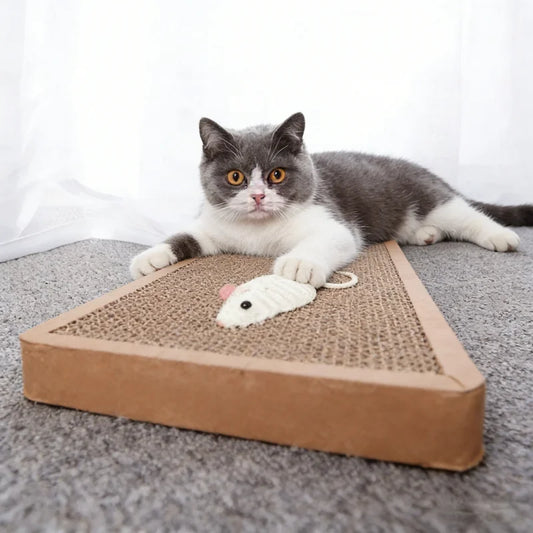 Cat Toy Self-Entertainment Durable Scratching Board Set Cat Claw Sharpener Corrugated Paper Cat Scratching Pad Pet Supplies