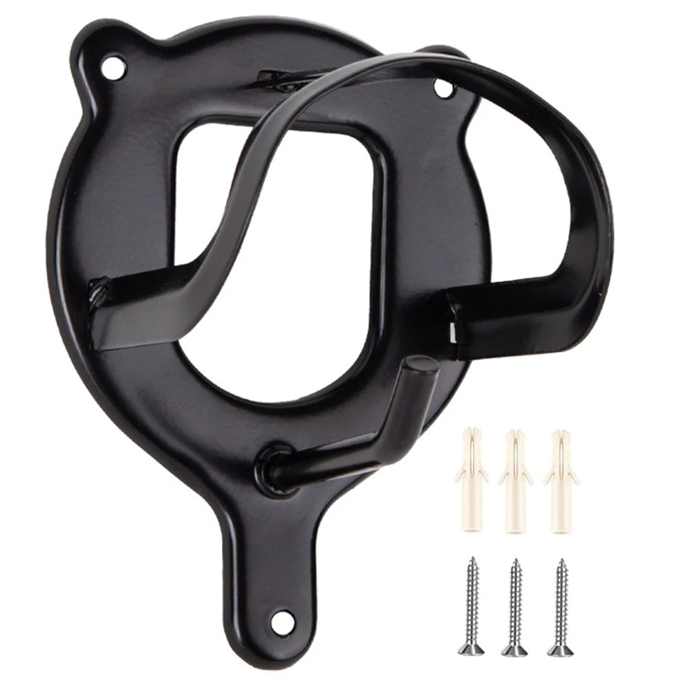 Horse Bridle Rack Metal Horse Tack Storage Halter Hanger with Tubes and Screws Bridle Holder Wall Mounted Horse Barn Supplies