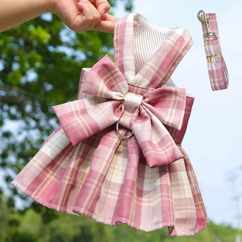 Rabbit Traction Rope Adult Lop-eared Bunny Outing Tools Bunny Walking Accessories College Style Photo Clothes Small Pet Supplies