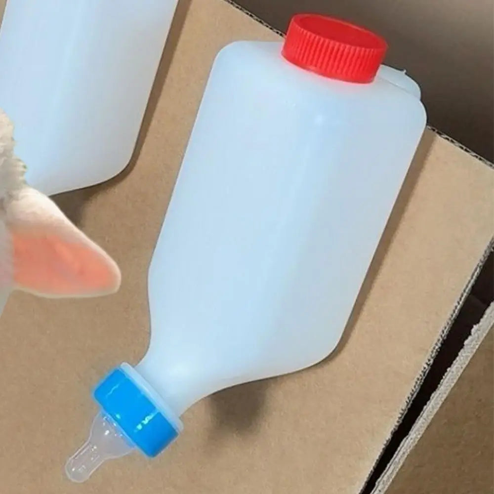 Goat Bottles For Feeding Baby Goats Small Animal Bottle Lamb Bottle Bottle Milk Feeder Hangable Goat Bottle Lamb