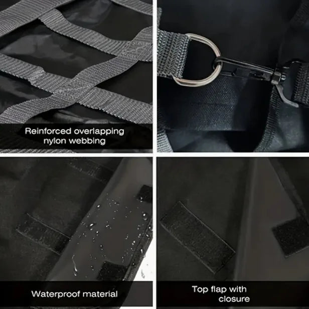 Hay Storage Bag Horse Hay Bag Livestock Hay Bale Nighttime Horse Hay Feeder Bag