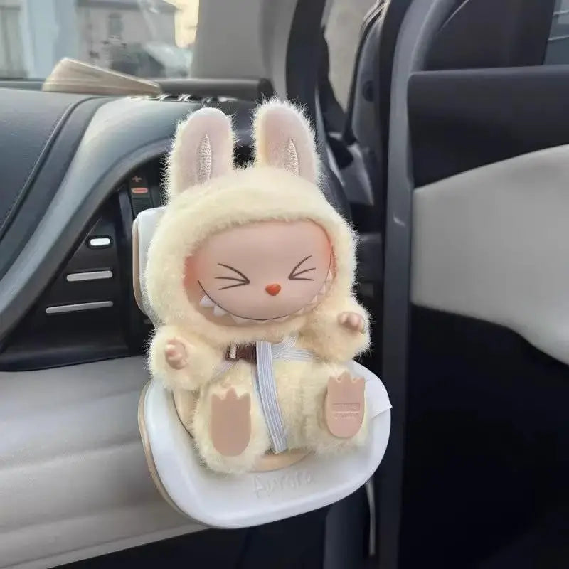 Hamster Car Seat Vent Clip Adorable Miniature Pet Model Safe Driving Accessories Cute Mouse Decor for Dashboard Gift Idea