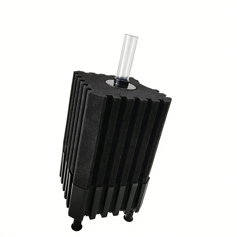 Big Aquarium Sponge Filter For Fish Tank Air Pump Skimmer Biochemical Sponge Filter With Media Ball Aquarium Bio Filter