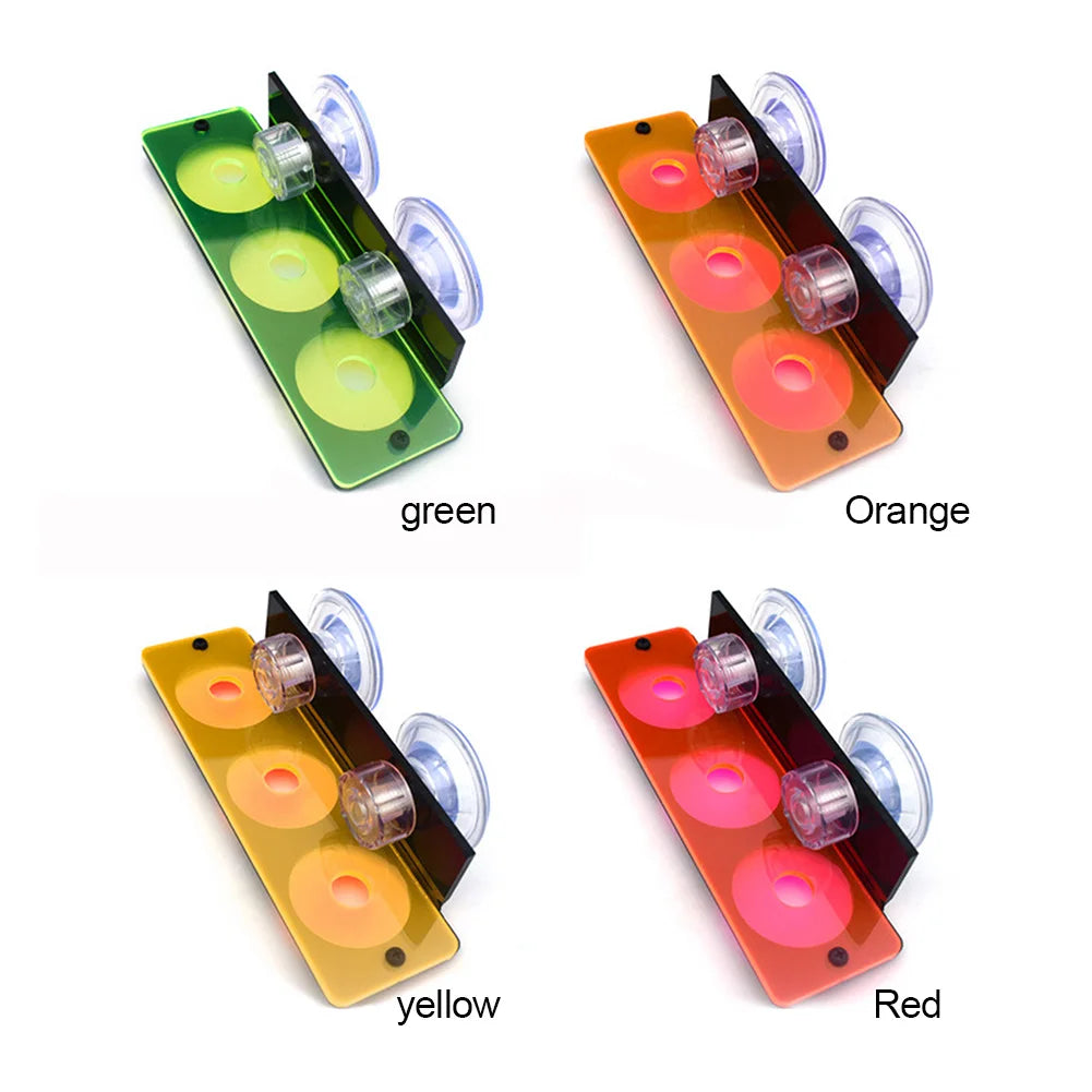 Fluorescent Coral Frag Plug Bracket Growing Holder Acrylic Rack Marine Reef Stand Aquarium Accessories Fish Tank Decoration