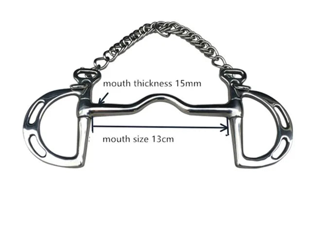 Stainless Steel Kimberwicke Bit Horse Equipment13.5cm 14.5cm
