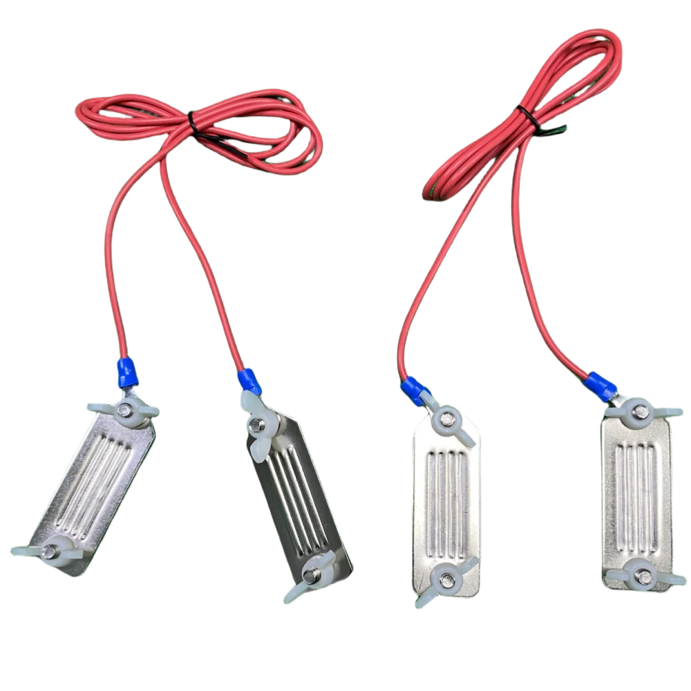 1/3/5 PCS Electric Fence Polytape to Polytape Connectors for Animals Farms Control Electric Fence Poly Tape Connection Connector