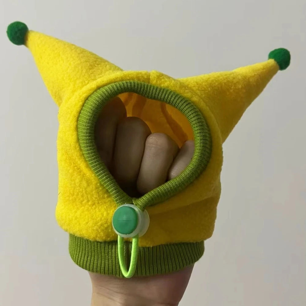 Winter Warm Hat for Sphynx Cat Adjustable Waffle Cold-proof Cap for Cats Cute Christmas Fleece Hat for Kittens Dogs Cat Supplies