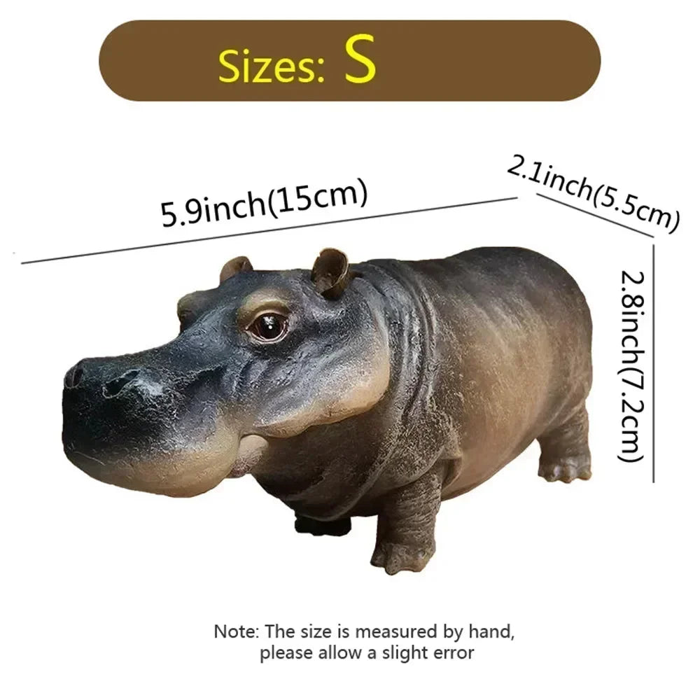Fish Tank Decorations Hippo Creative Pneumatic Oxygen Pump Levels Aquarium Remove Oil Film Perfect Aquarium Ornament Air Bubbler