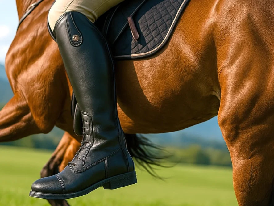 Equestrian Special Mongolian Equestrian Boots For Women Long Tube Riding Technique Genuine Leather Riding Boots