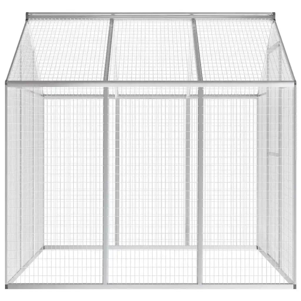 Outdoor aluminum aviary versatile bird home aluminum construction easy assembly  178x242x192 cm / 178x122x194 cm/183x178x194cm