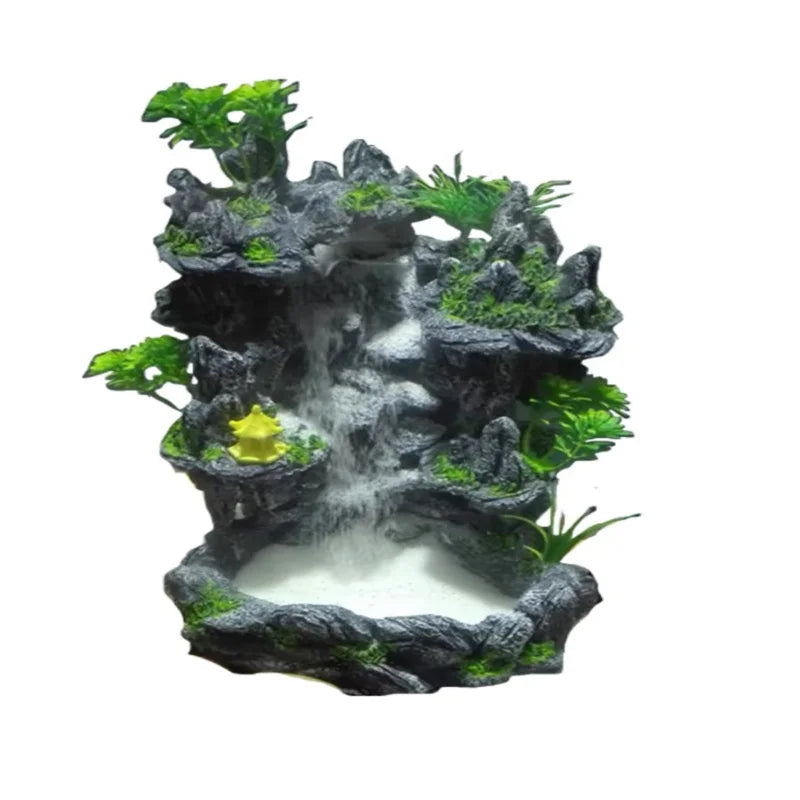 Aquarium Quicksand Waterfall DIY Simulation Rockery Package Fish Tank Landscaping