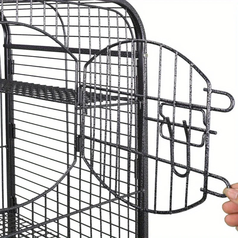 Ferret Cage Rabbit Guinea Pig Chinchilla Rat Small Animal House 37" 4 Levels