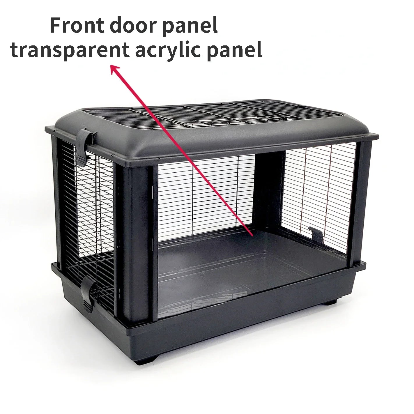 Pet Cage Hamster Cages 60cm Base Heightening Bear Oversized Acrylic Transparent Ornamental Hamsters Supplies