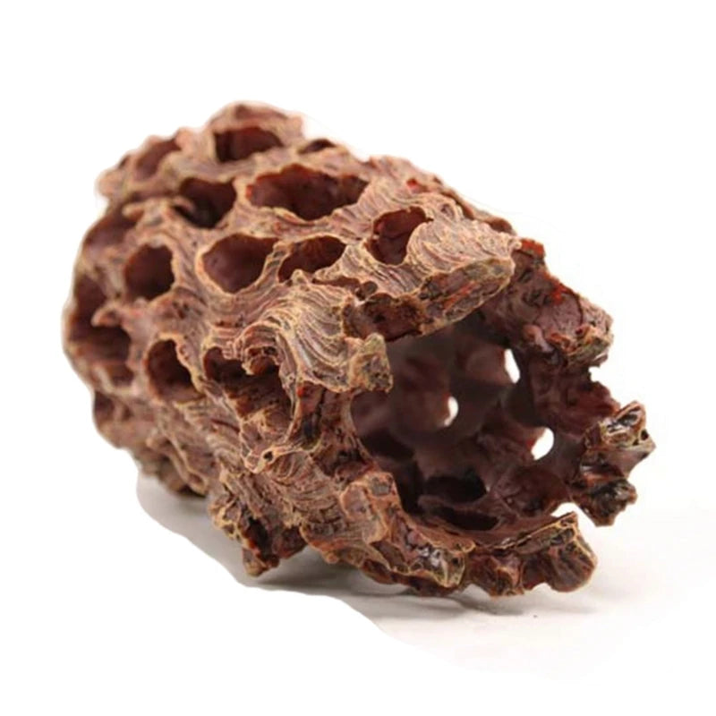 Landscape Hallowed Cave Hideouts Fish Tanks Decorations for Aquariums Terrarium Shrimp Hideouts Tree Ornaments