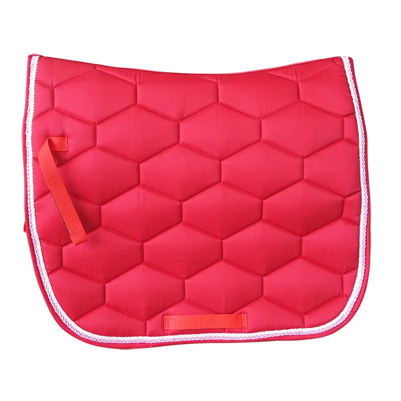 Saddle Pads Dressage Pad Jump Pad Sweat pad Thickened Cotton Elastic With Double Roller Rope