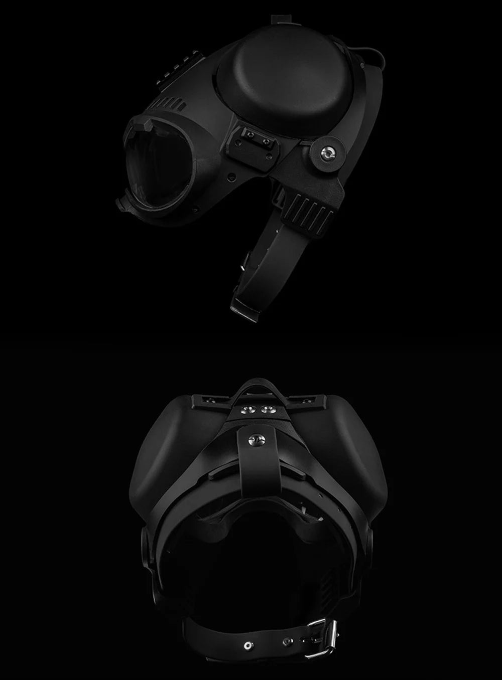 Tactical Dog Military Hunting Training K9 Helmet, Large Dog Patrol Dogs Sheepdog Pet Motorcycle Protective Helmet with Goggles