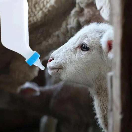 Goat Bottles For Feeding Baby Goats Small Animal Bottle Lamb Bottle Bottle Milk Feeder Hangable Goat Bottle Lamb