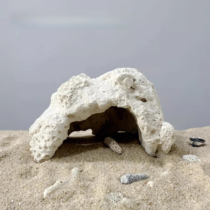 Fish Tank Character Shaped Stone Statue Decoration Poseidon Sea God Statue Underwater King Stone Statue Handmade Craft Landscape Caves